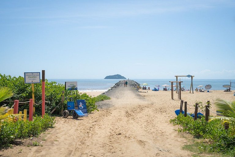 A 60m PRAIA, Ar-condicionado