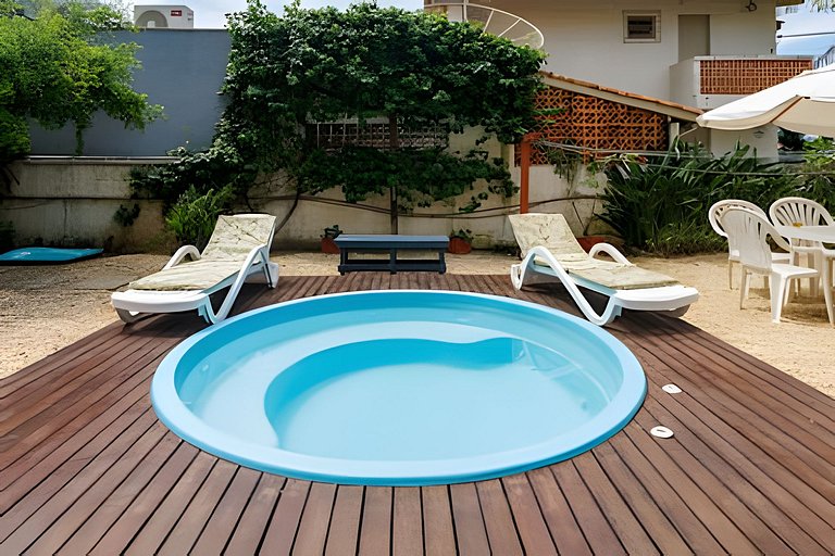 Quitinete Praia: Centro, Piscina, Wifi