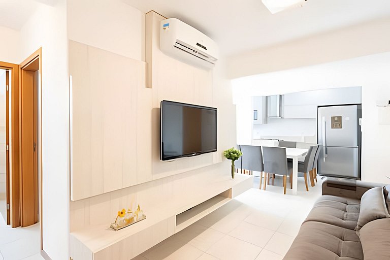 Apto a 340m da PRAIA c/Piscina Churrasqueira