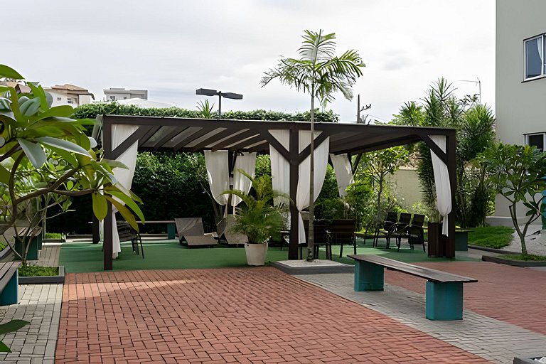 Apto em Barra Velha c/Piscina Churrasqueira