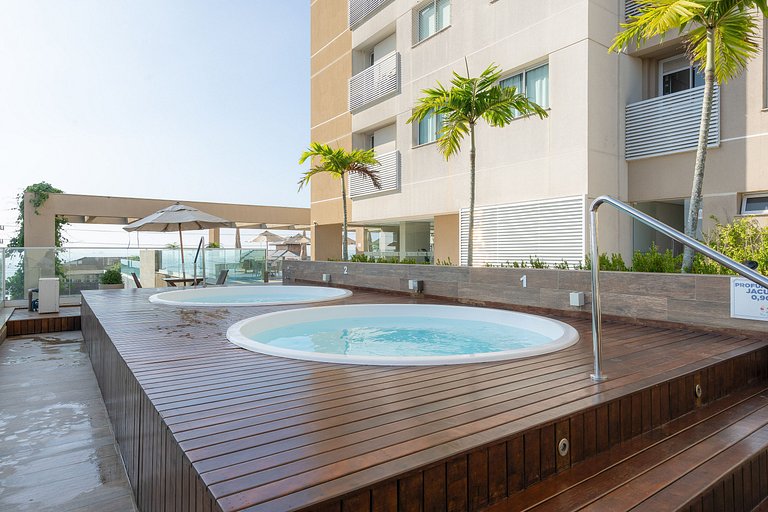 100m da praia c/Piscina Churrasqueira -VEN1203