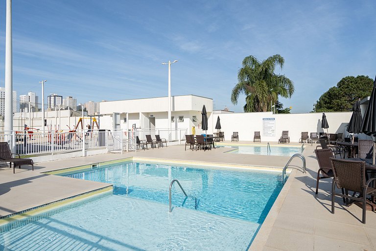 A 500m PRAIA c/Piscina Wi-fi Churrasqueira - ANG06