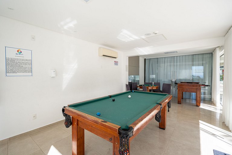 Frente Mar Home Club c/ Piscina Infinita e Lazer