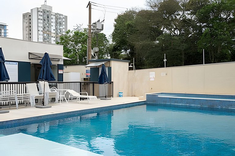 A 150 m Praia c/Piscina Churrasqueira WiFi - FIJ04