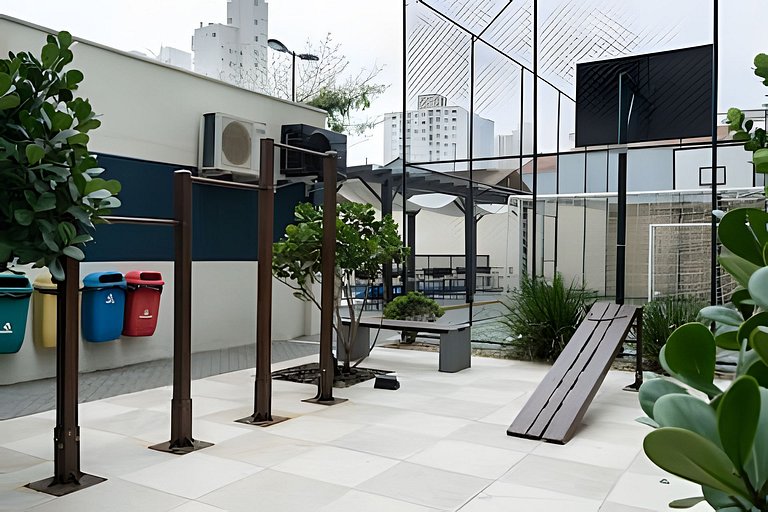 A 150 m Praia c/Piscina Churrasqueira WiFi - FIJ04