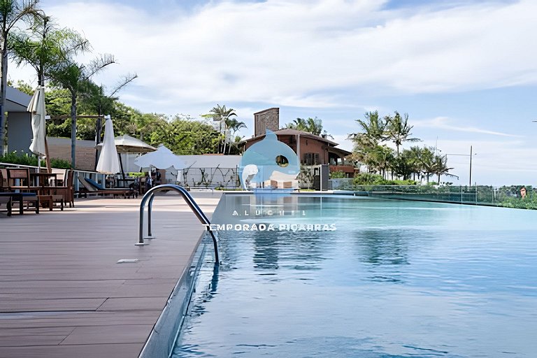 Frente Mar, Pé na Areia, Cond Resort - SUM802