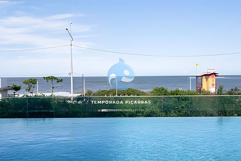 Frente Mar, Pé na Areia, Cond Resort - SUM808