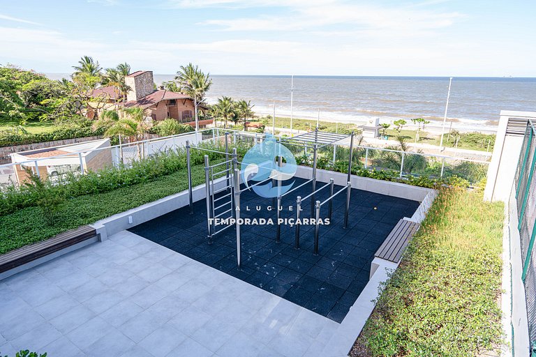 Ideal para Família! Conforto e Lazer - Pé na Areia