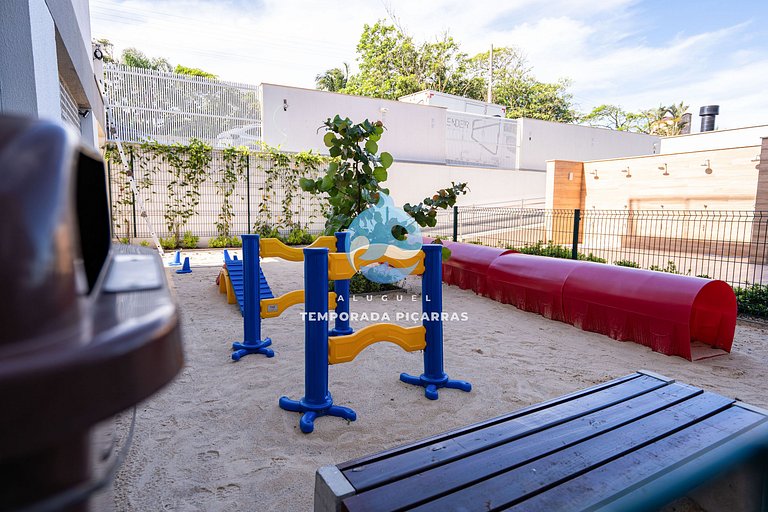 Ideal para Família! Conforto e Lazer - Pé na Areia
