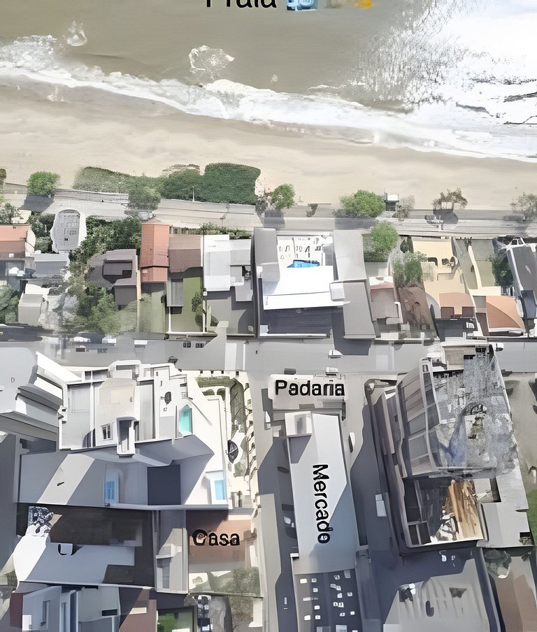 Suíte a 60m PRAIA, Ar-condicionado - Sui8