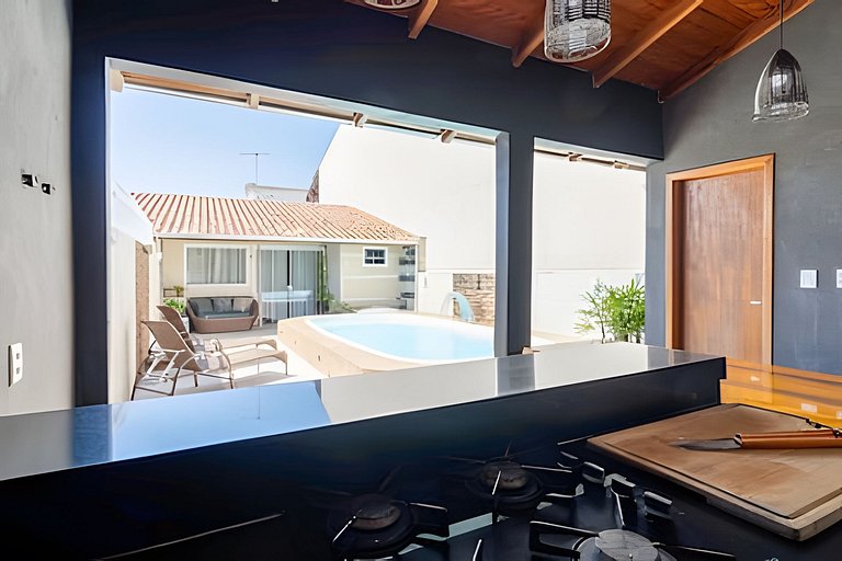 Casa completa c/Piscina Churrasqueira - Rita