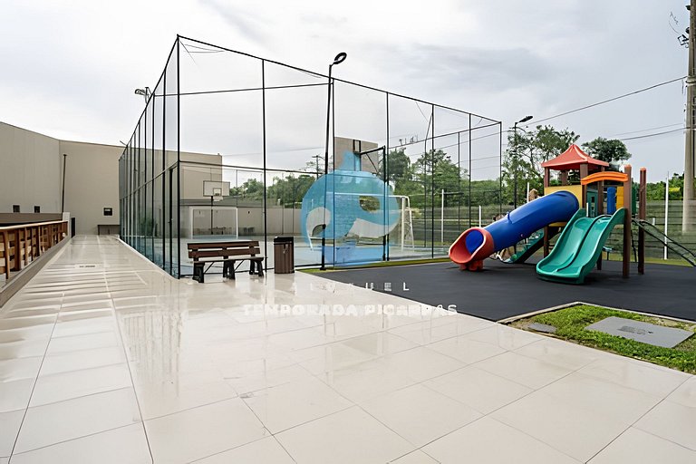 Home club Vista mar Piscina Churrasqueira Ita1402