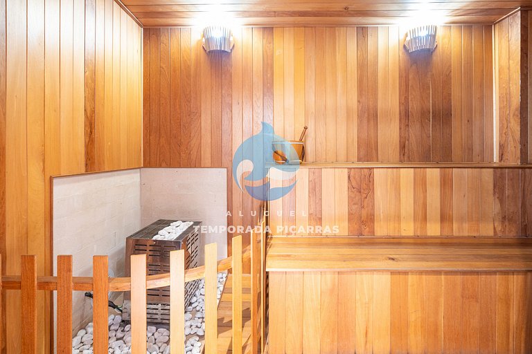 Home club Vista mar Piscina Churrasqueira Ita1402