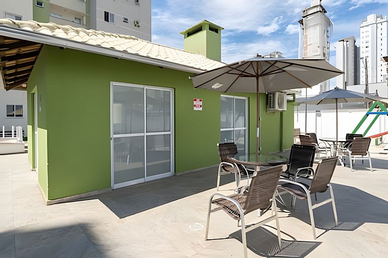 A 400m PRAIA c/ Piscina Wi-fi Churrasqueira