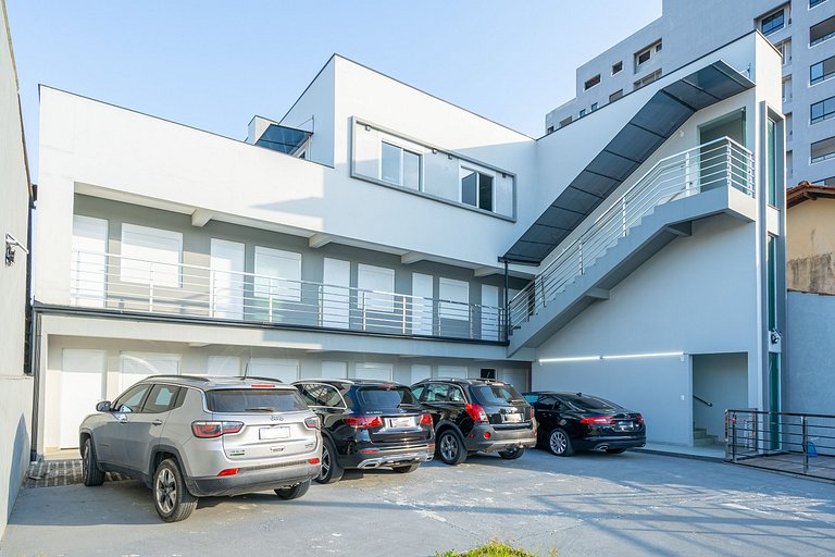 Studio A 350m PRAIA c/ Piscina, Ar condicionado