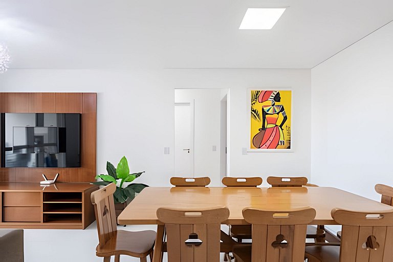 Ideal para Família! Conforto e Lazer - Pé na Areia