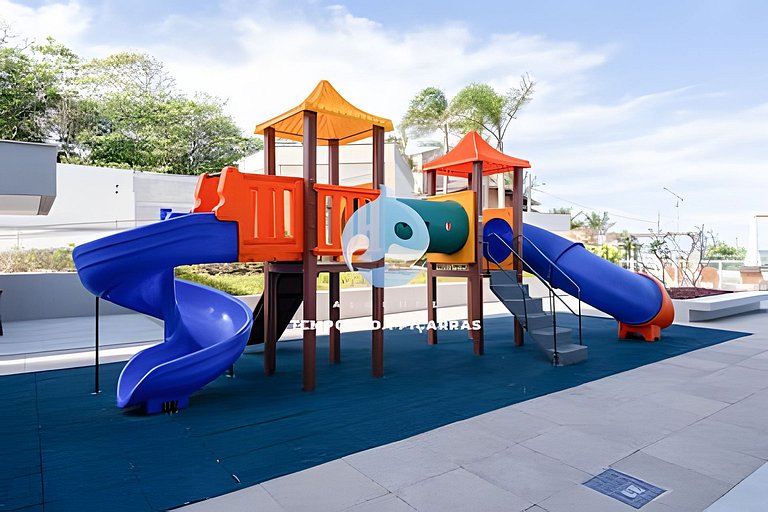 Ideal para Família! Conforto e Lazer - Pé na Areia
