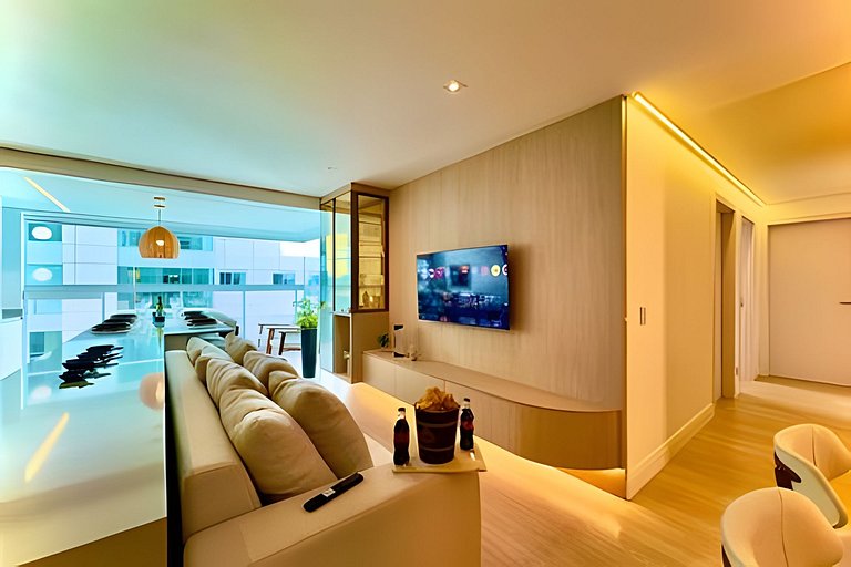 Ideal para Família! Conforto e Lazer - Pé na Areia