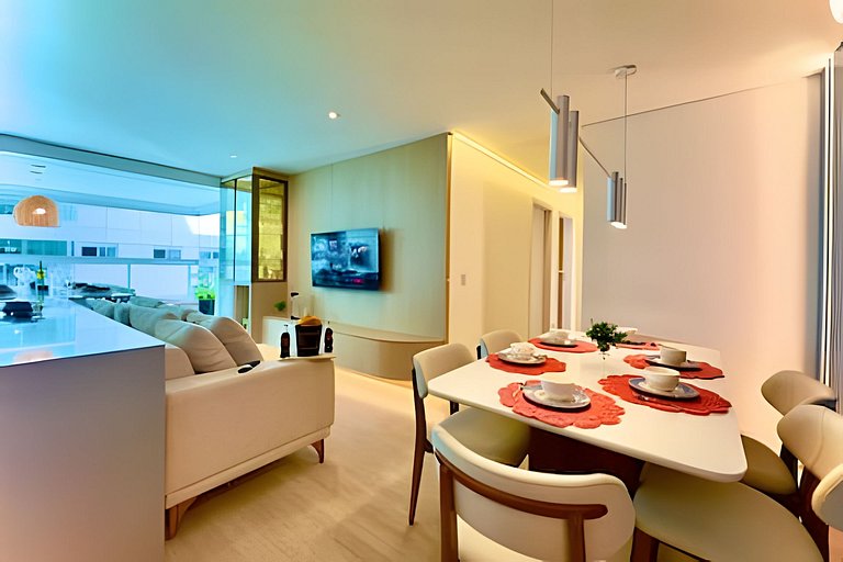 Ideal para Família! Conforto e Lazer - Pé na Areia