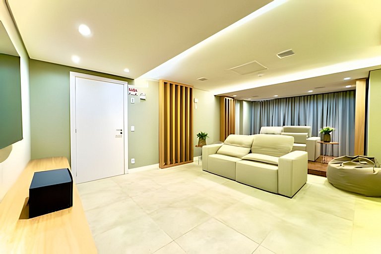 Ideal para Família! Conforto e Lazer - Pé na Areia