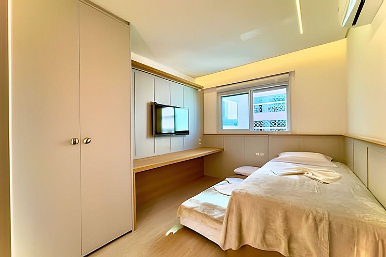Ideal para Família! Conforto e Lazer - Pé na Areia