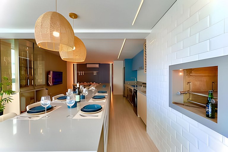 Ideal para Família! Conforto e Lazer - Pé na Areia