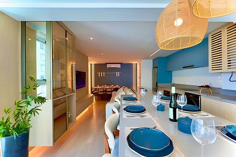 Ideal para Família! Conforto e Lazer - Pé na Areia