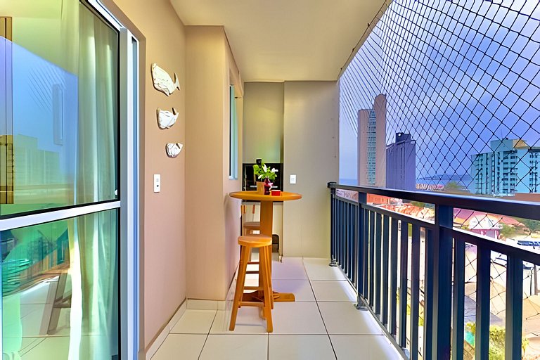 A 150 m Praia c/Piscina e Wi-FI - STR608T1