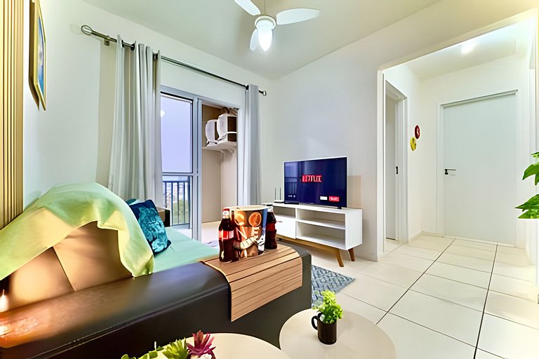 A 150 m Praia c/Piscina e Wi-FI - STR608T1