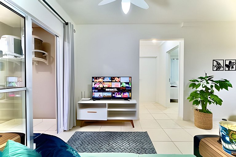 A 150 m Praia c/Piscina e Wi-FI - STR608T1