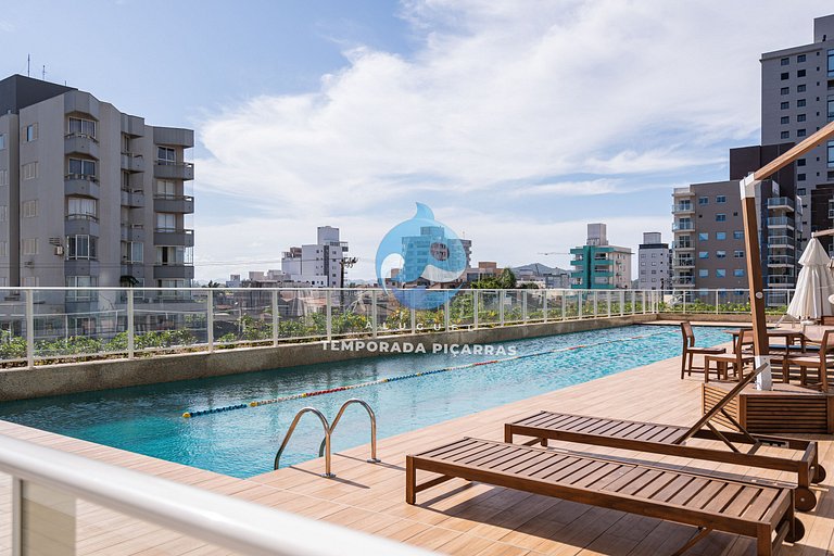 Apto em condomínio Resort Pé na Areia Completo