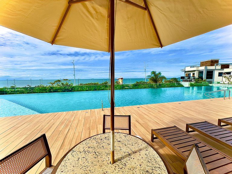 Ideal para Família! Conforto e Lazer - Pé na Areia