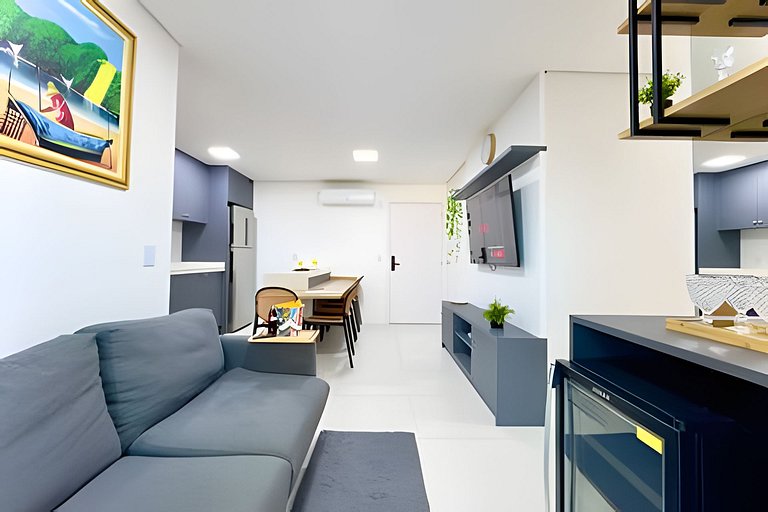Ideal para Família! Conforto e Lazer - Pé na Areia