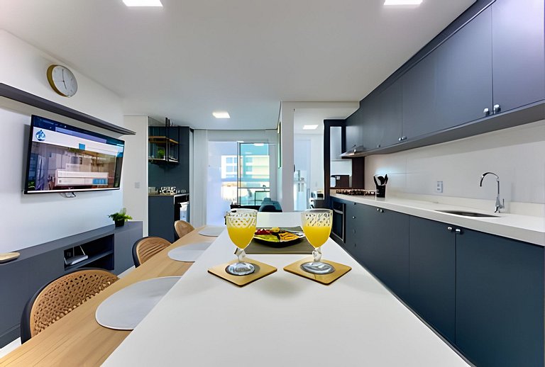 Ideal para Família! Conforto e Lazer - Pé na Areia