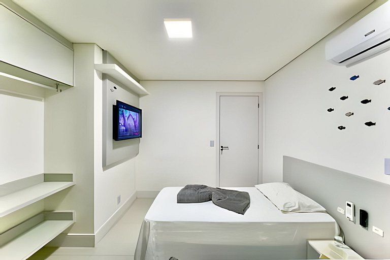 Ideal para Família! Conforto e Lazer - Pé na Areia