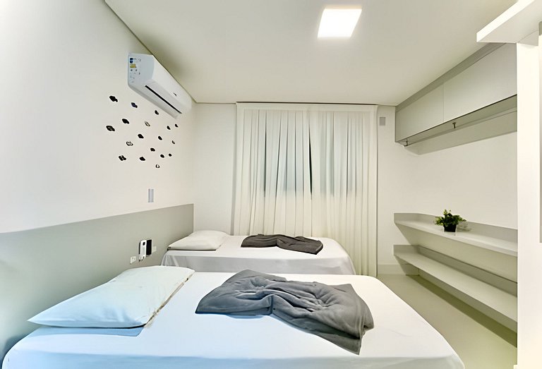 Ideal para Família! Conforto e Lazer - Pé na Areia