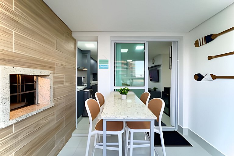 Ideal para Família! Conforto e Lazer - Pé na Areia