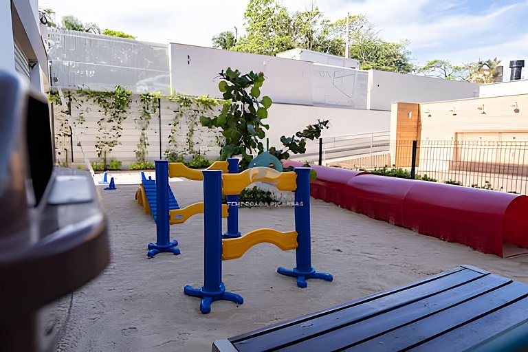 Ideal para Família! Conforto e Lazer - Pé na Areia