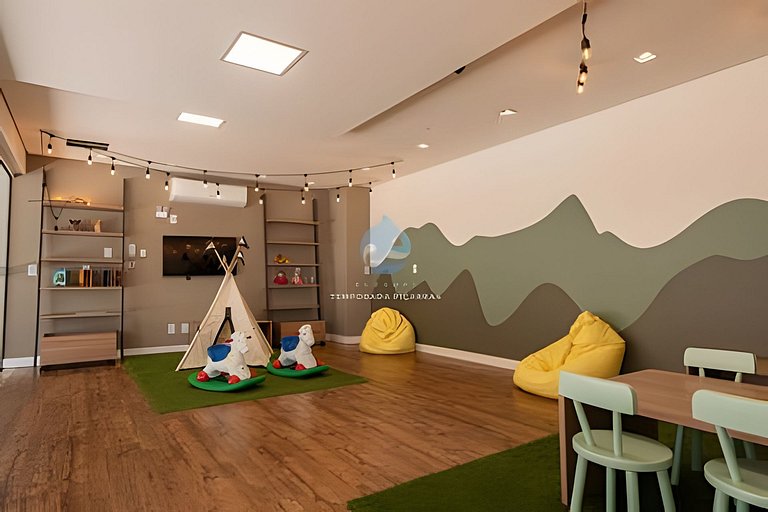Ideal para Família! Conforto e Lazer - Pé na Areia