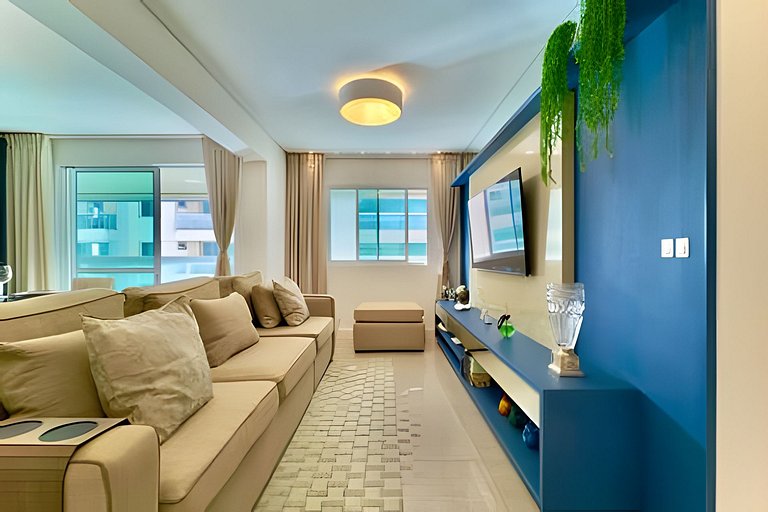 Frente Mar Home Club c/ Piscina Infinita e Lazer