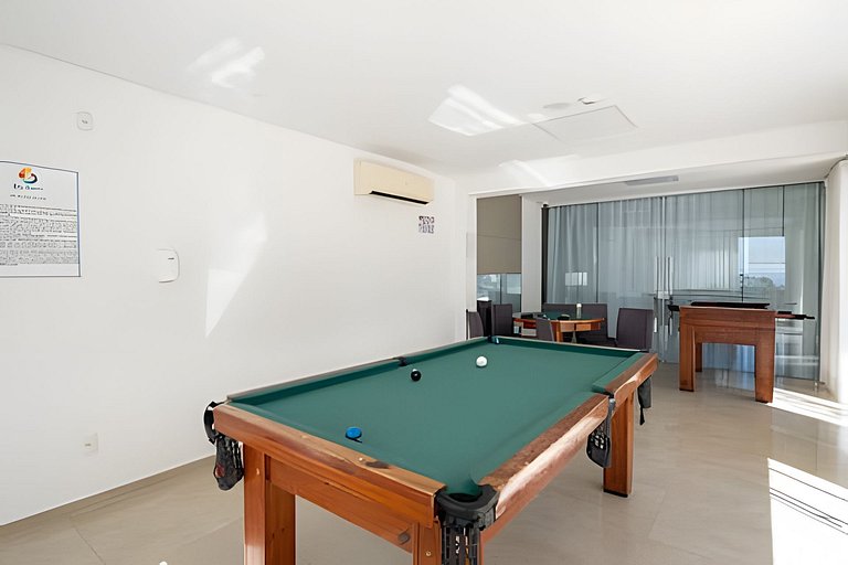 Frente Mar Home Club c/ Piscina Infinita e Lazer