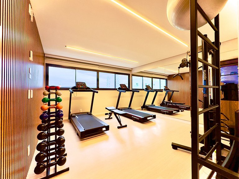 VISTA MAR a 150m PRAIA Churrasq. e Ar condicionado