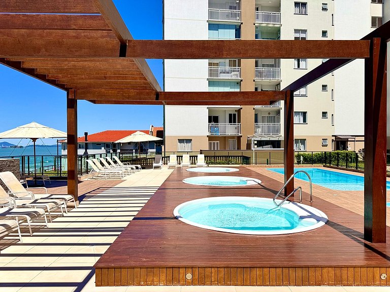 Apto com Vista Mar c/Piscinas | Barra Velha