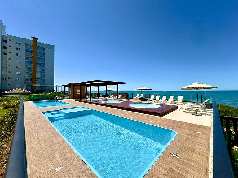 Apto com Vista Mar c/Piscinas | Barra Velha