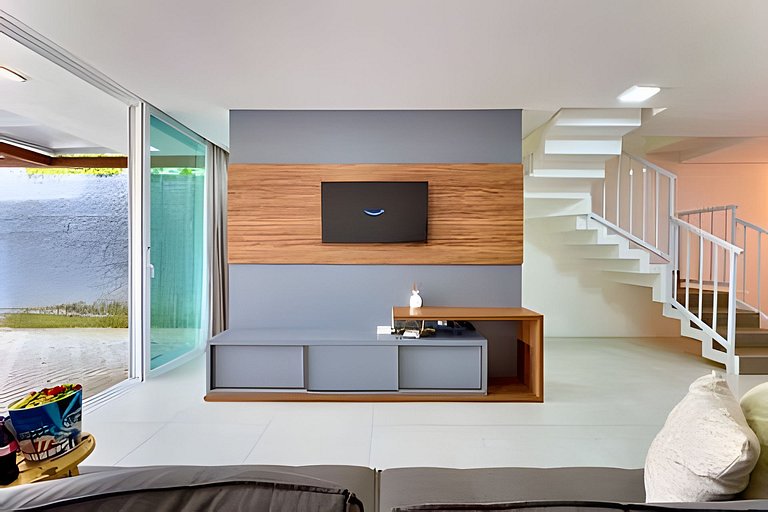 Casa Completa c/ 3 Suítes – a 400m da Praia