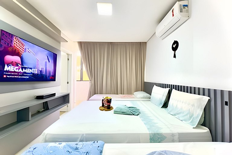 Casa Completa c/ 3 Suítes – a 400m da Praia