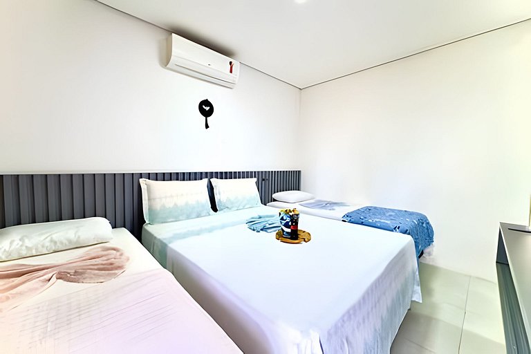 Casa Completa c/ 3 Suítes – a 400m da Praia