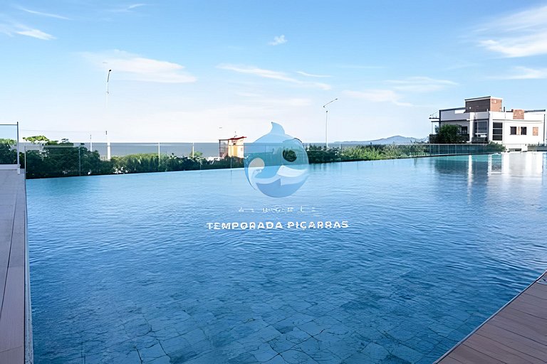 Summer Home Club Piçarras • 2 Quartos • Ar + Wi-Fi • Varanda