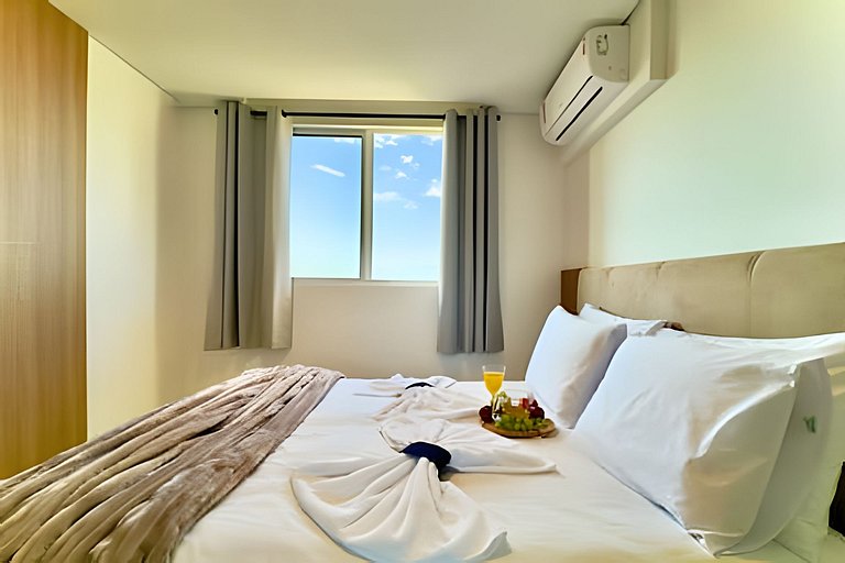A 150 m PRAIA c/ Wi-Fi Churrasqueira – STR1203 T2