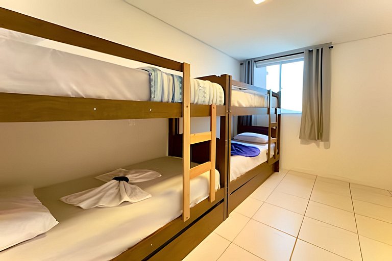 A 150 m PRAIA c/ Wi-Fi Churrasqueira – STR1203 T2